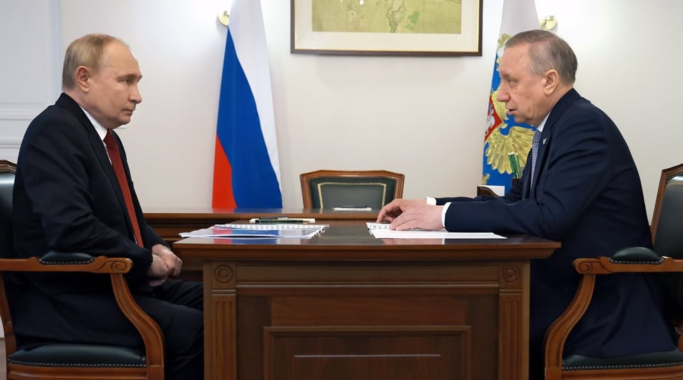 Владимир Путин провел встречу с губернатором Петербурга