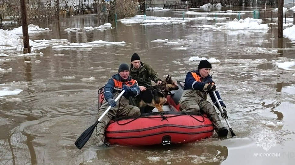 Первые паводки в российских регионах