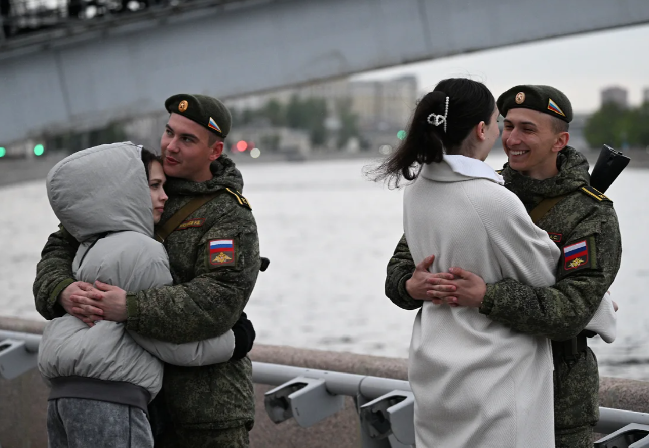 Репетиция парада Победы в Москве