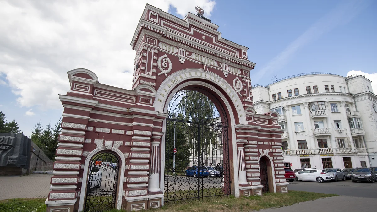 На реставрацию арки «Красные ворота» в Казани выделили 13 млн рублей