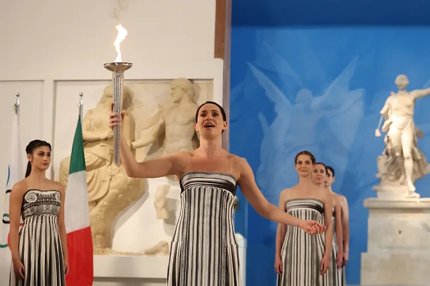 В Греции зажгли огонь Олимпийских игр 2026 года