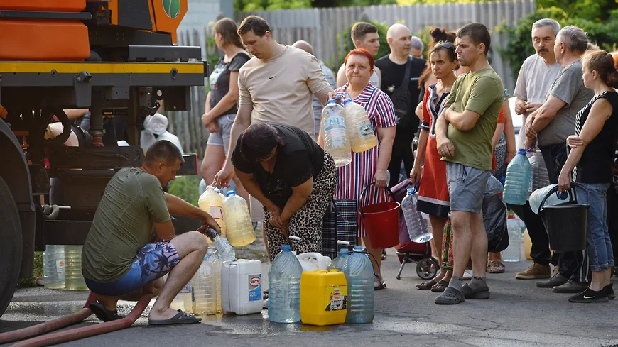 ДНР получает не более 35% от необходимого объема воды