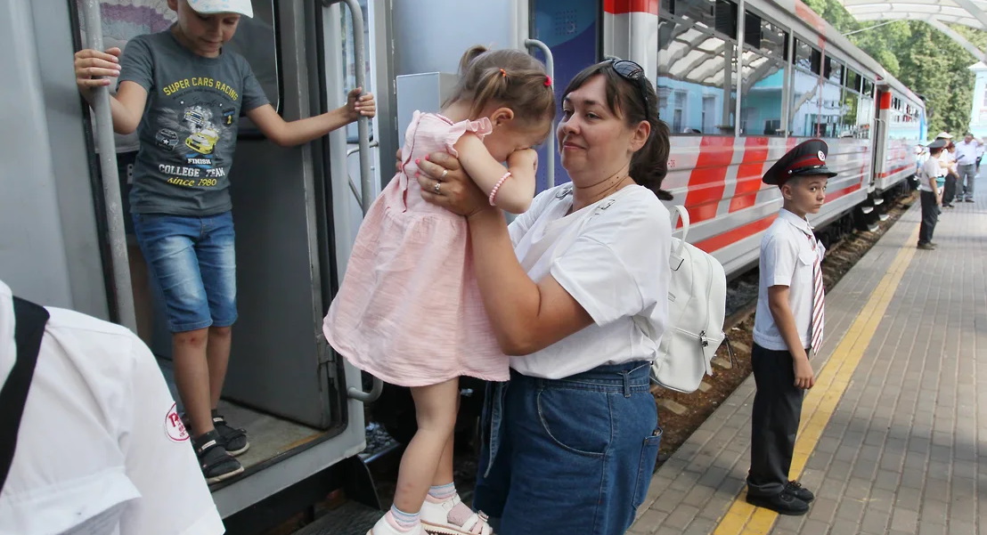 Детская железная дорога начала работу в Нижнем Новгороде 1 июня
