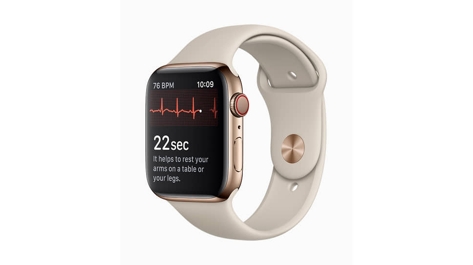 «Умные» часы Apple Watch Series 4, Apple, 44 мм, алюминий, операционная система watchOS