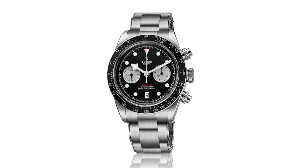 Tudor Black Bay Chrono, хронограф, сталь, автоматический подзавод, дата
