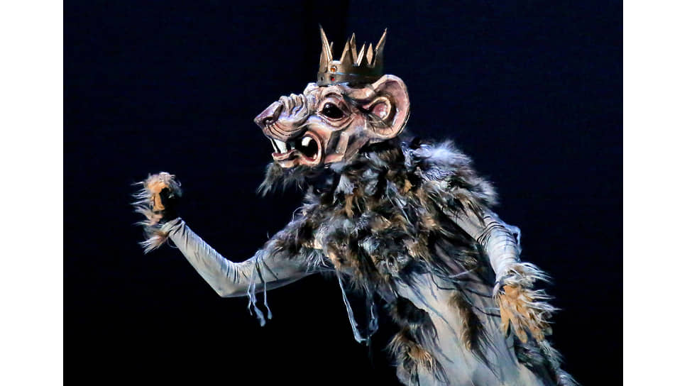 Крысиный король в постановке балета «Щелкунчик» хореографа Юрия Посохова 