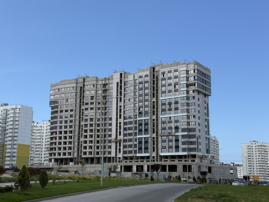 Литер 11. Ход строительства