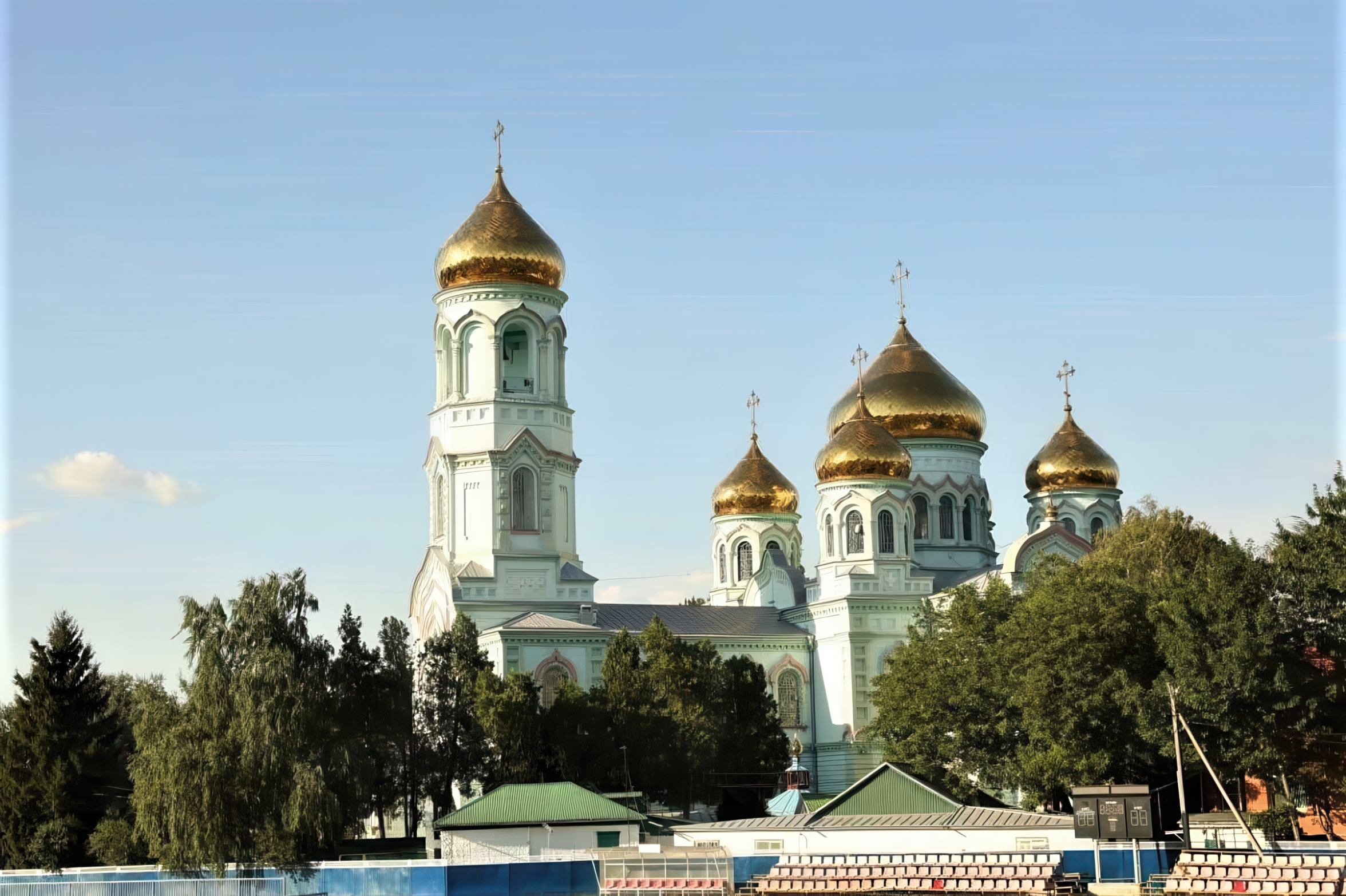 Ансамбль Свято-Вознесенской церкви в Курганинске