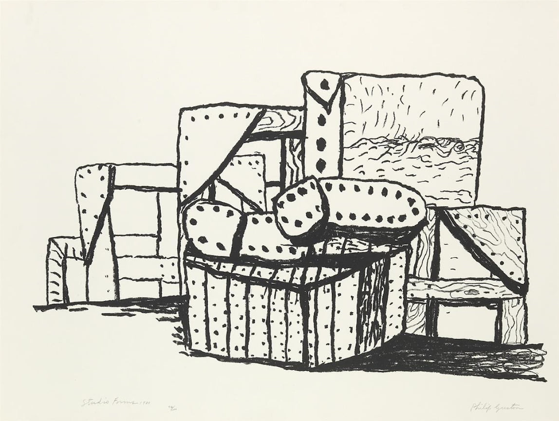 Филип Гастон, &quot;Студийные формы&quot;, 1980