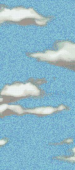 Мозаика Clouds, Bisazza 
www.konzept.ru 