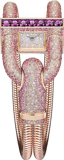 Van Cleef &amp; Arpels, Cadenas Pavee Saphirs Roses