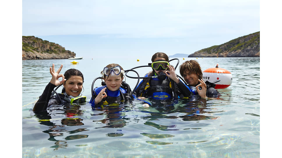 Занятия подводным плаванием для детей и взрослых