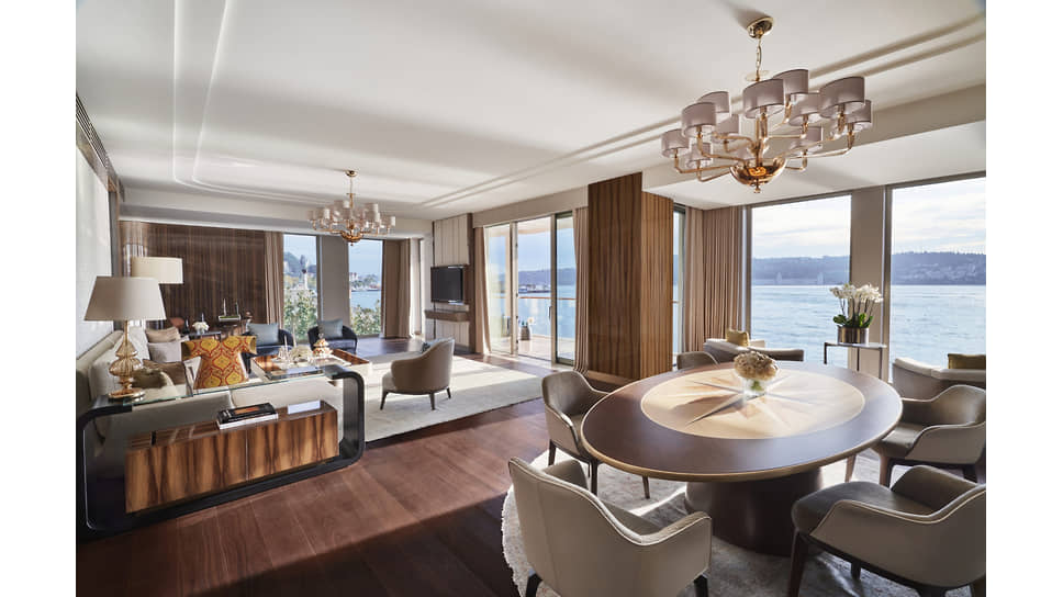 В номере отеля Mandarin Oriental Bosphorus 