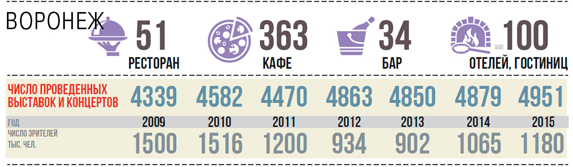 Воронежская область. 2016. Инфографика