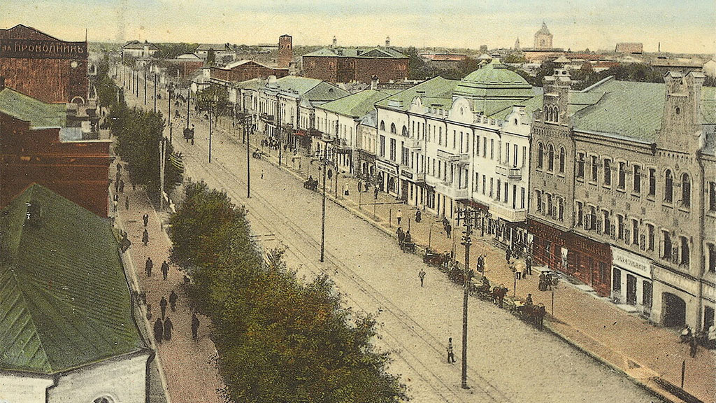 Большая Дворянская, как и другие центральные улицы Воронежа, появилась после пожара 1773 года