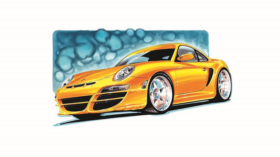 Пример тюнинга Porsche 911. Проект по заказу немецкой компании Gemballa. Машина получила новые бамперы, капот, двери, диски, пороги. Ветровое стекло, крыша и задняя дверь — оригинальные