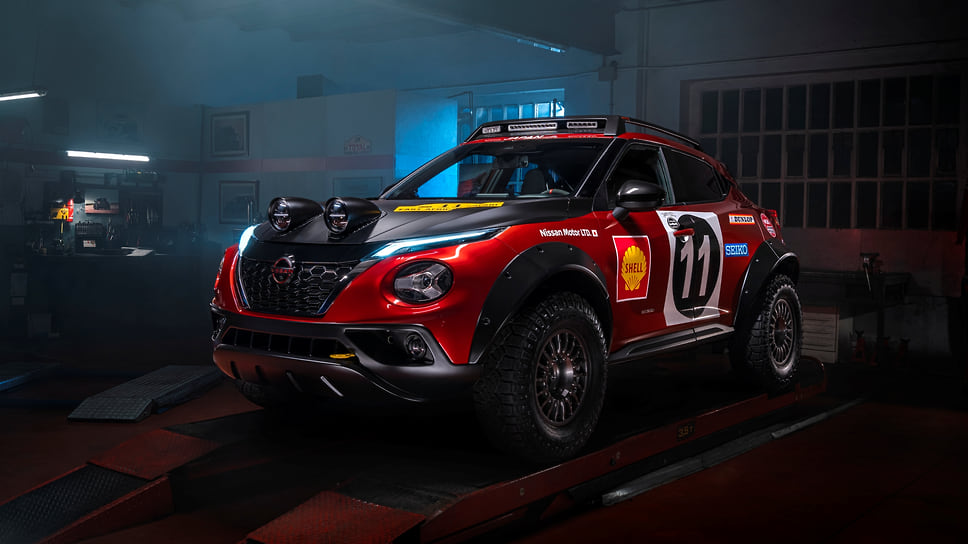 Nissan Juke Hybrid Rally Tribute