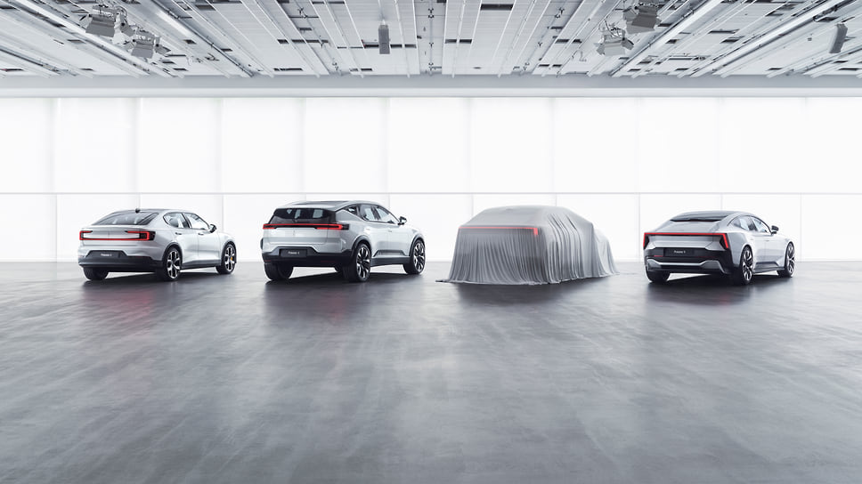 Polestar 2, Polestar 3, Polestar 4 и Polestar 5