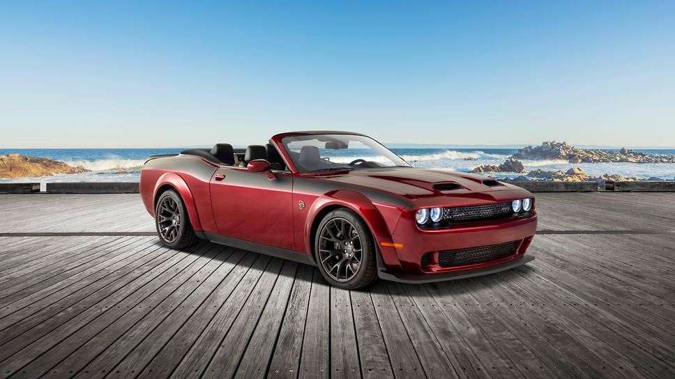 Dodge Challenger SRT Hellcat Widebody Convertible by Drop Top Customs