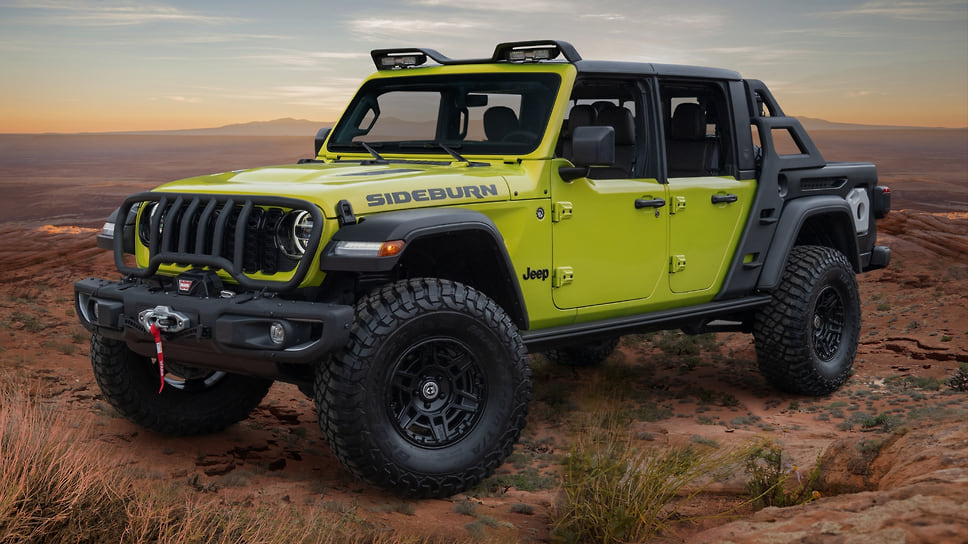 Jeep Gladiator Rubicon Sideburn Concept