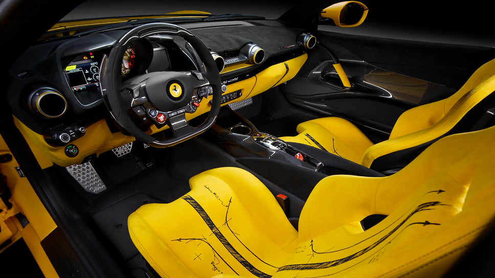 Ferrari 812 Competizione Tailor Made Inspired by Blanc Sheet