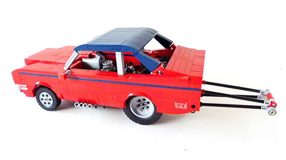 Модель 1974 Mercury Comet из Lego