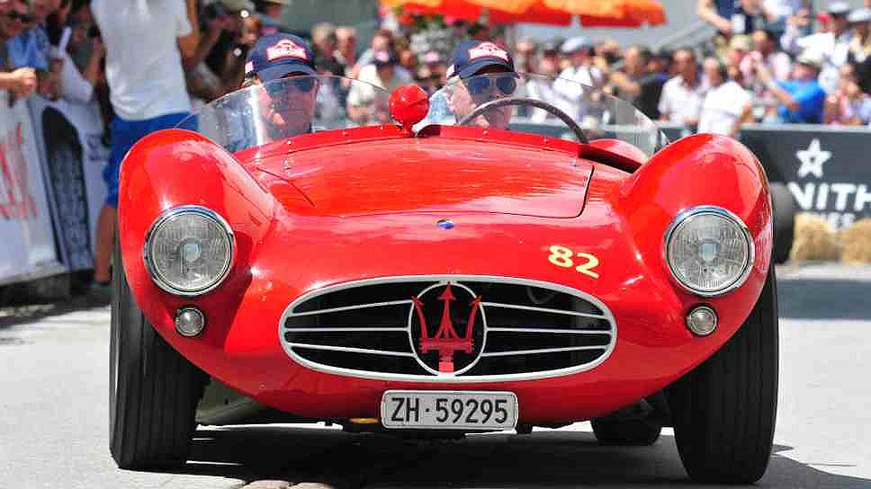 Один из участников ралли — Maserati A6 GCS Fantuzzi