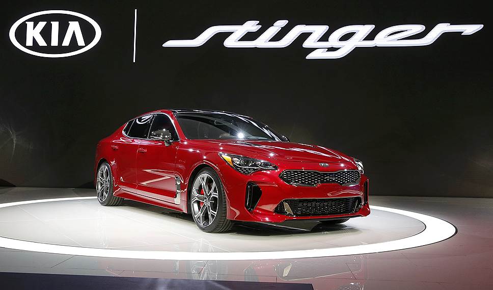 Новый спортивный фастбэк Kia Stinger оснащается 255-сильным двигателем