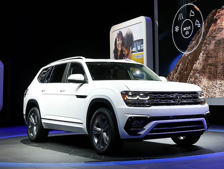 Новый полноразмерный кроссовер Volkswagen Atlas 