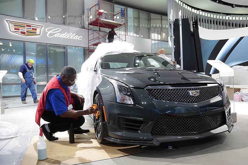 Люксовый седан Cadillac ATS 2017 года 