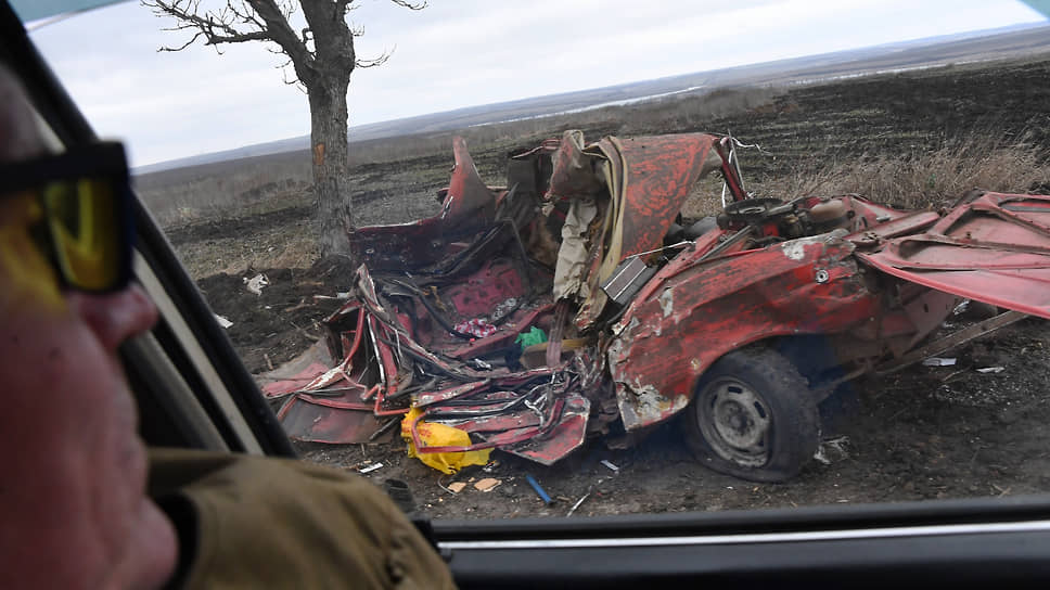 Последствия операции в Волновахском районе Донецкой области