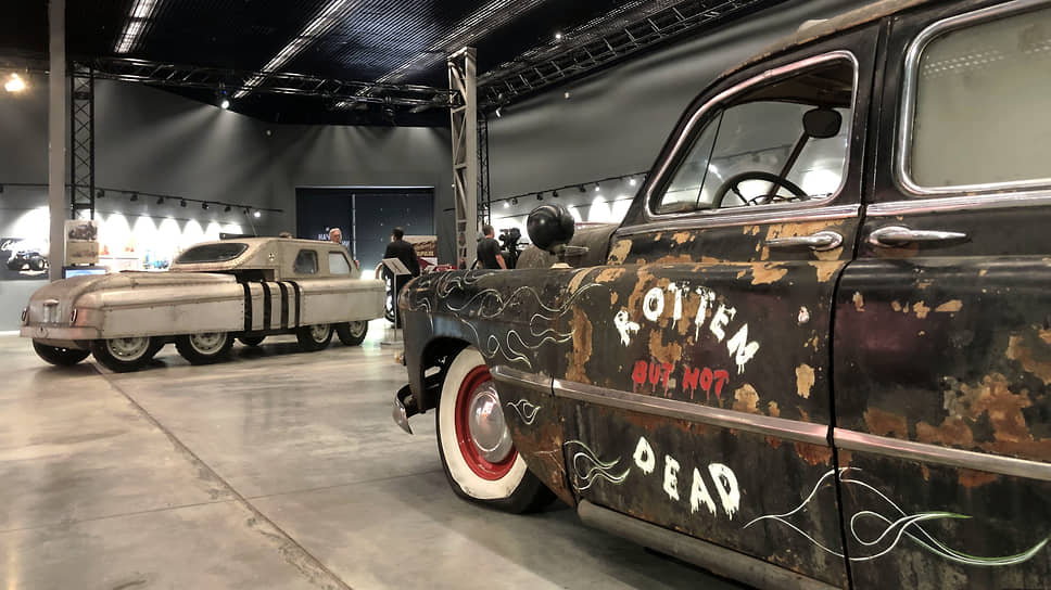 GAZ-12 Raggare от мастерской Rockabilly-Garage и уникальный вездеход «Арго» из архива автотехники Владимира Киреева