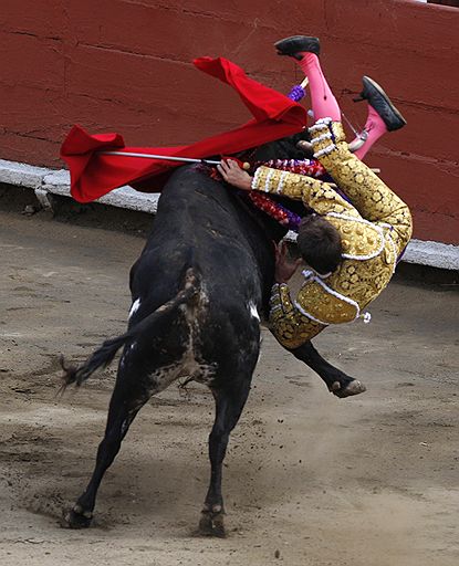 10.11.2008 Коррида на старой площади Plaza de Toros de Acho в Лиме