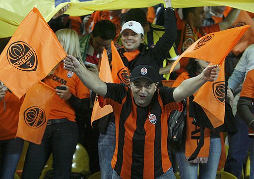 20.05.2009 В финальной встрече за кубок UEFA команда донецкого &quot;Шахтера&quot; обыграла немецкий &quot;Вердер&quot; со счетом 2:1. Болельщики &quot;Шахтера&quot;