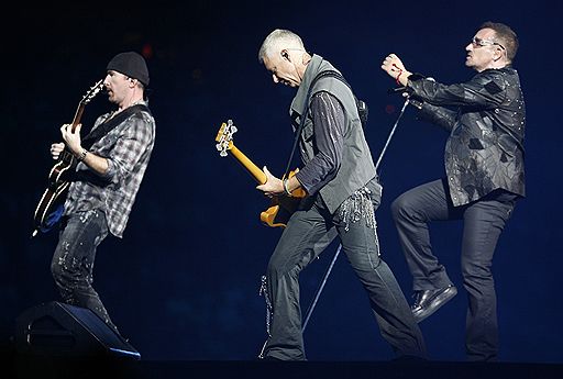 23.09.2009 В городе Ист-Рутерфорд (штат Нью-Джерси) на стадионе Giants состоялся концерт знаменитой ирландской рок-группы U2