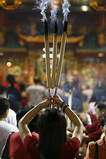 25.01.2009 Празднование Нового года по лунному календарю. Сингапур