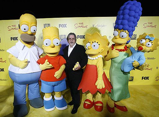 18.10.2009 В Калифорнии состоялось празднование дня рождения американского мультсериала The Simpsons. Знаменитые герои выходят в телевизионный эфир уже 20 лет