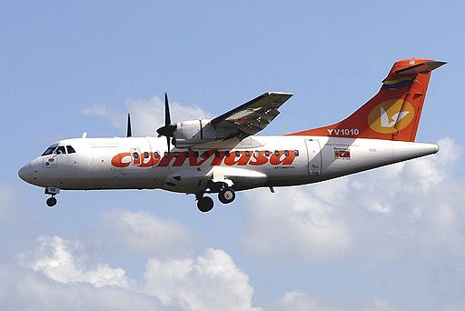 13.09.2010 На северо-востоке Венесуэлы в 10 км от аэропорта разбился самолет ATR-42, выполнявший внутренний рейс. На борту находился 51 человек, 15 из них погибли