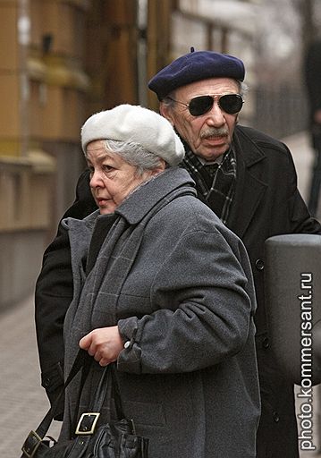 Родители Михаила Ходорковского Марина Филипповна и Борис Моисеевич, 31 марта 2009 года