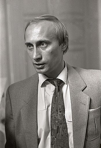 Заместитель мэра Ленинграда Владимир Путин, август 1991 года