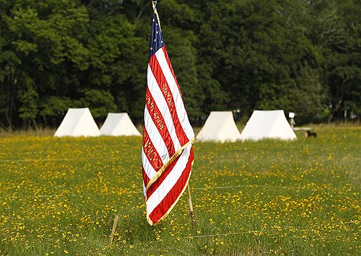 21.07.2011 В США начались торжества по случаю 150-летия битвы при Булл-Ране, первого крупного сражения Гражданской войны. Собравшиеся в эти дни в Манассасе, штат Виргиния, проведут реконструкцию сражения, а также поучаствуют во множестве исторических конкурсов и инсталляций