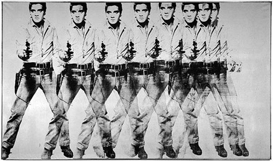 Энди Уорхол «Восемь Элвисов» (1963). $100 млн. Продана частному лицу итальянским коллекционером Аннибале Берлингьери в 2008 году