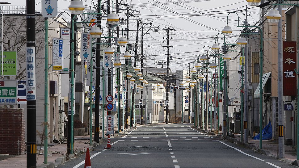 До аварии в городе Томиока жили около 11 тыс. человек