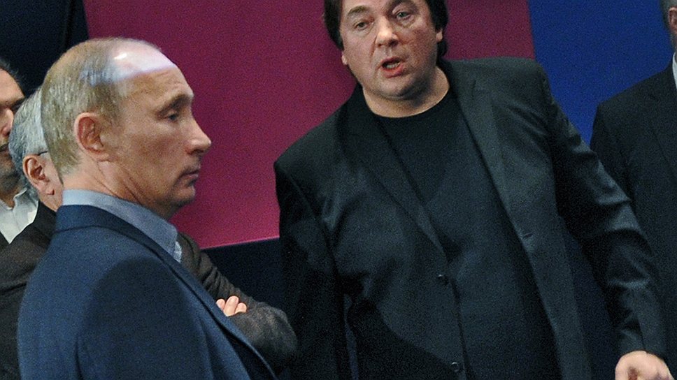 Владимир Путин и Константин Эрнст