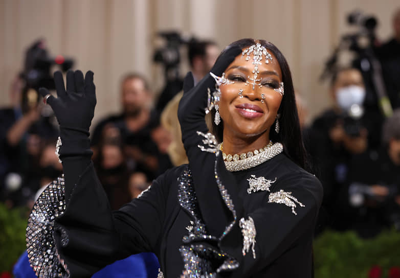 На балу Met Gala в Институте костюма в Нью-Йорке в мае 2022 года