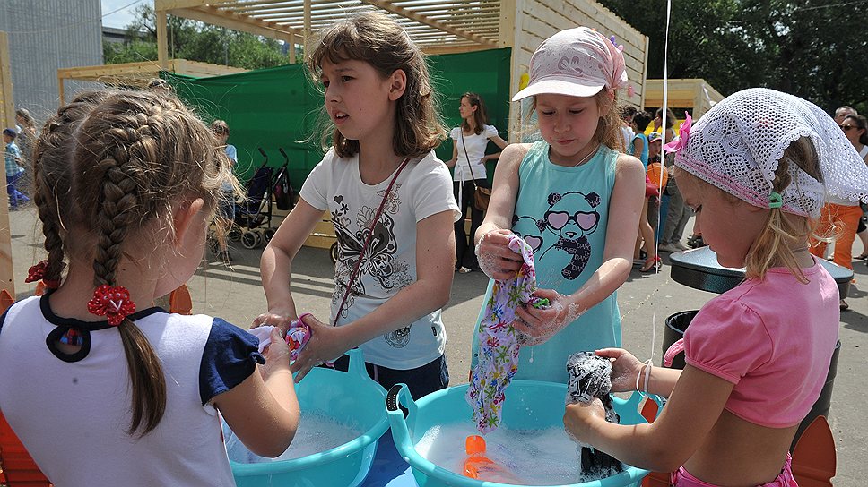«День свободы детей» в парке Горького