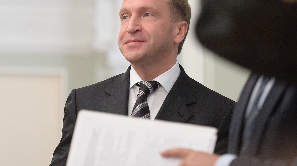Первый заместитель председателя правительства России Игорь Шувалов