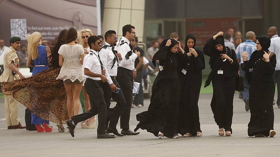 Нынешнее авиашоу в Дубае стало самым крупным по числу участников и посетителей
