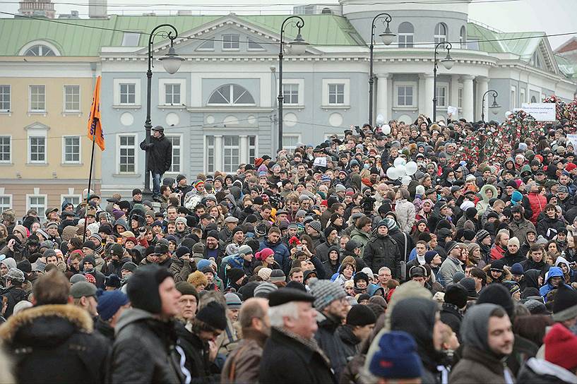 2011 год. В России и за рубежом прошли акции протеста против итогов выборов в Госдуму VI созыва