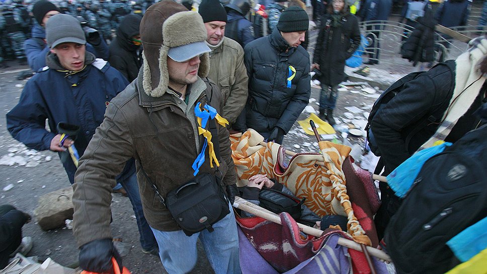Как в Киеве разогнали «Евромайдан»